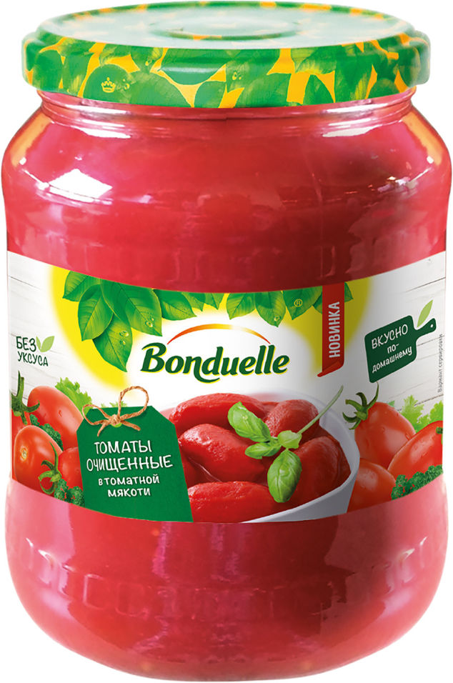 Томаты Bonduelle очищенные в томатной мякоти 720мл