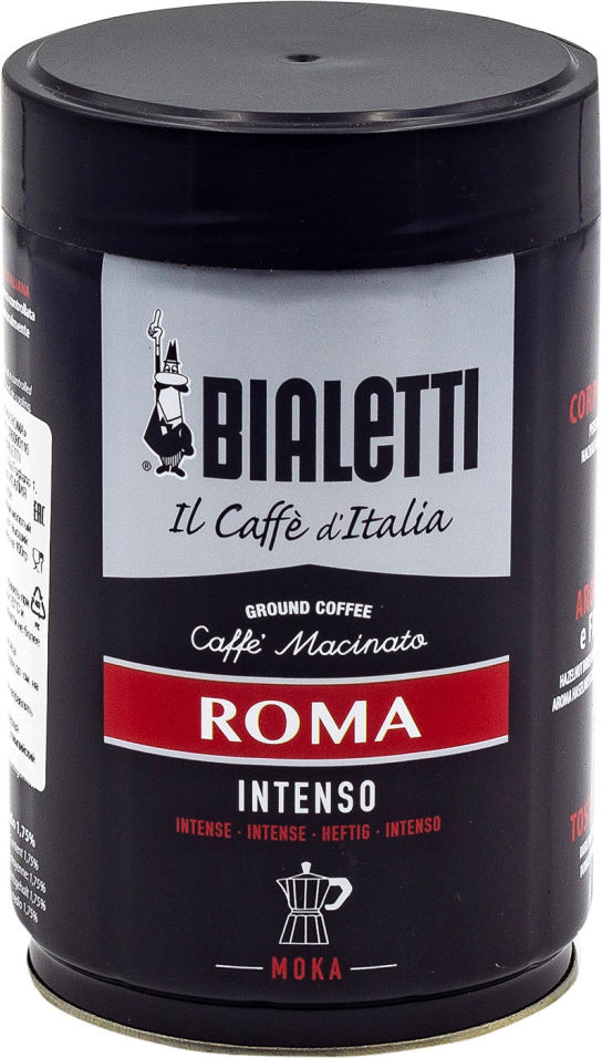 Кофе молотый Bialetti Moka Roma 250г