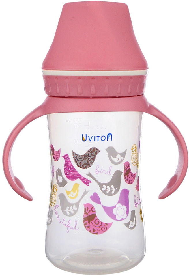 Бутылочка детская Uviton для кормления широкое горлышко 250мл