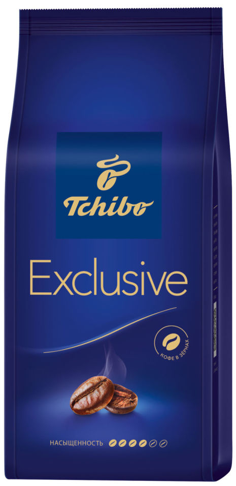 Кофе в зернах Tchibo Exclusive 250г