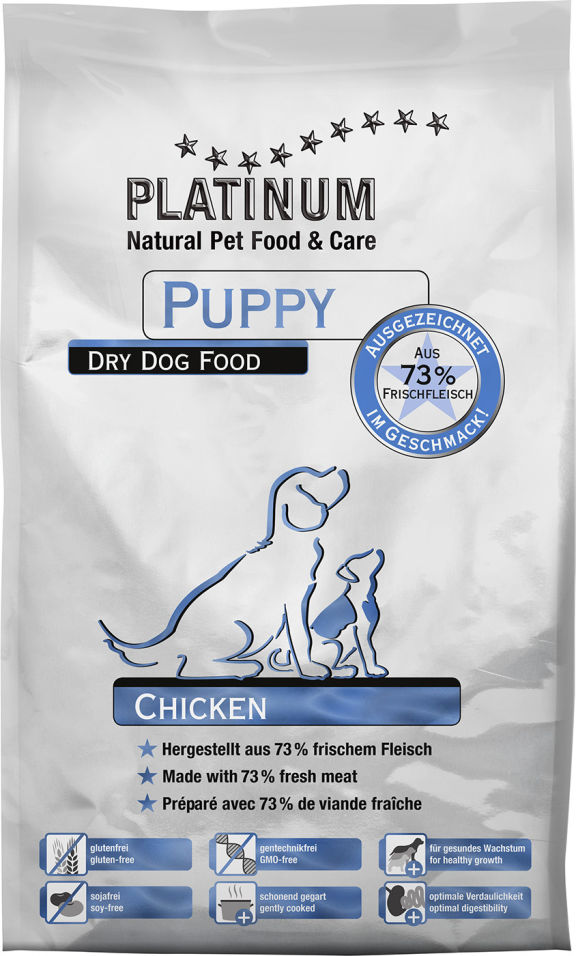 Сухой корм для щенков Platinum Puppy Курица 1.5кг