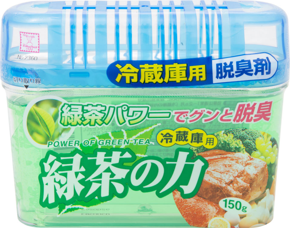Поглотитель неприятных запахов Kokubo для общего отделения холодильника с экстрактом зеленого чая 150г