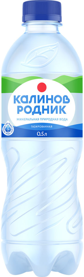 Вода Калинов Родник питьевая газированная 500мл