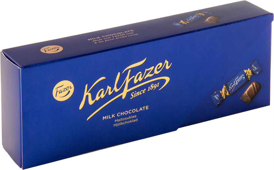Конфеты Karl Fazer из молочного шоколада 270г