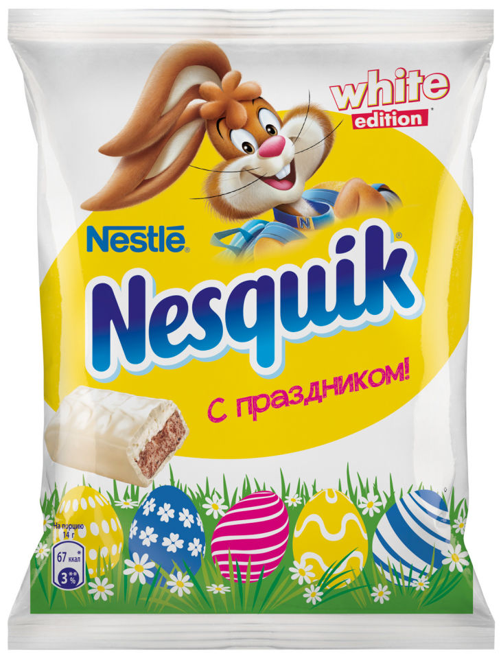 Конфеты Nesquik Какао и Белый шоколад 171г