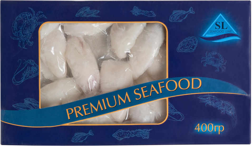 Кальмары Premium Seafood мини с щупальцами 41/60 400г