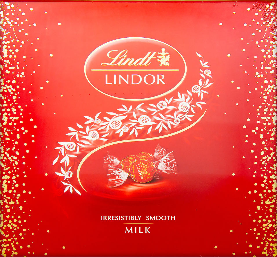 Набор конфет Lindt Lindor из молочного шоколада 275г