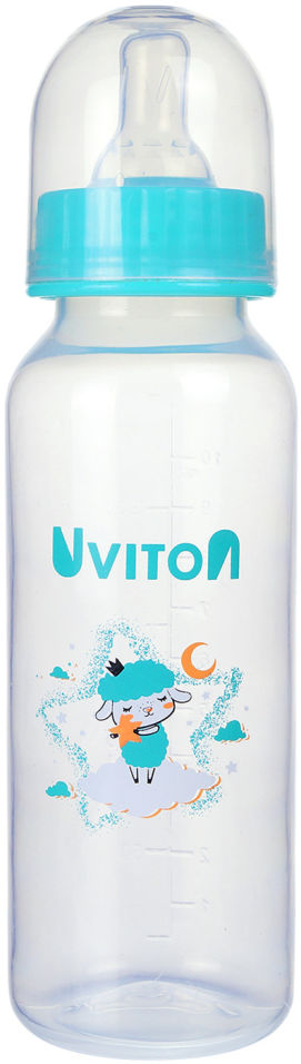 Бутылочка детская Uviton для кормления стандартное горлышко 250мл