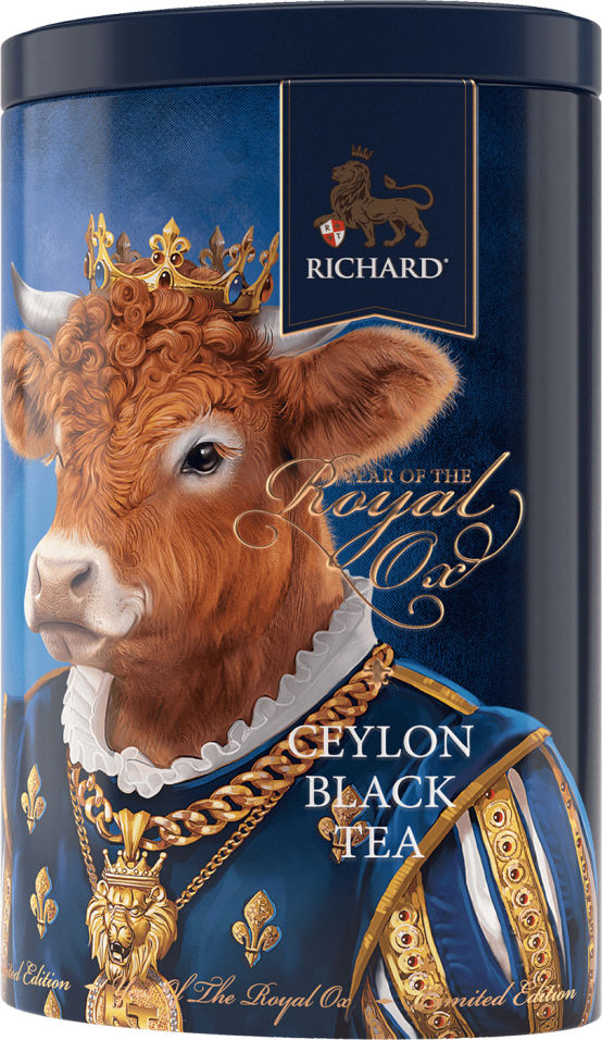 Чай черный Richard Year of the royal Ox 80г в ассортименте