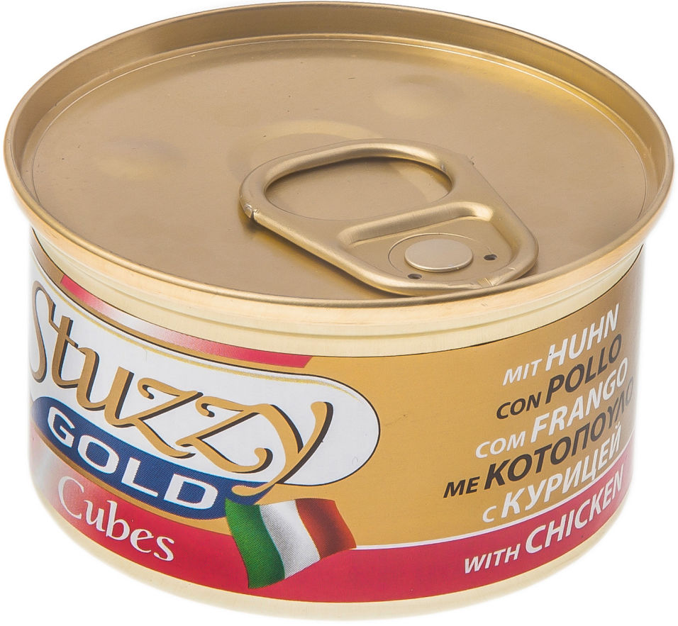 Корм для кошек Stuzzy Gold Кусочки с курицей 85г Корм для кошек Stuzzy Gold Кусочки с курицей 85г