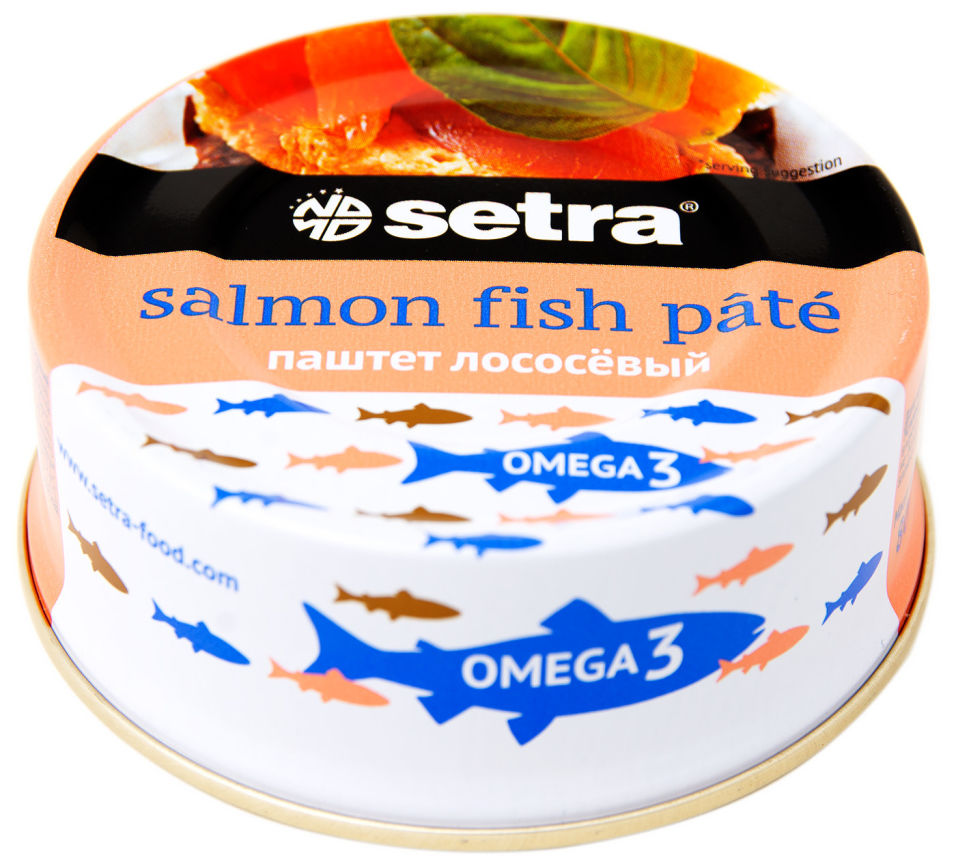 Паштет Setra Лососевый 80г