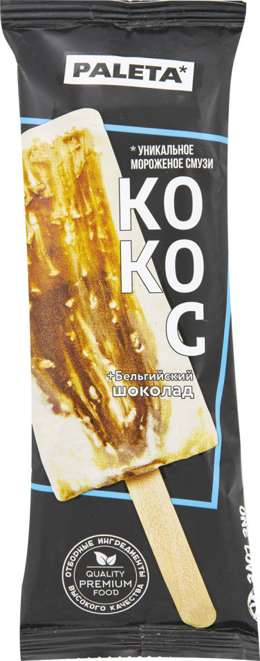Мороженое Paleta Эквадорский кокос Шоколад 70г