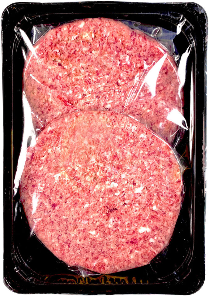 Котлеты для бургеров Лесная диковинка из мяса лося 300г