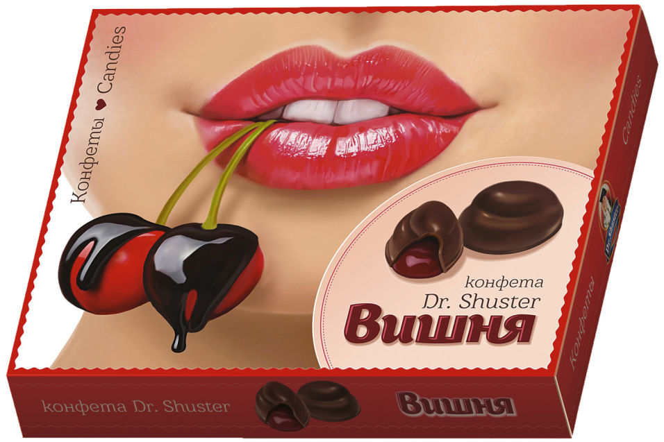 Конфеты Dr. Shuster Вишня 150г