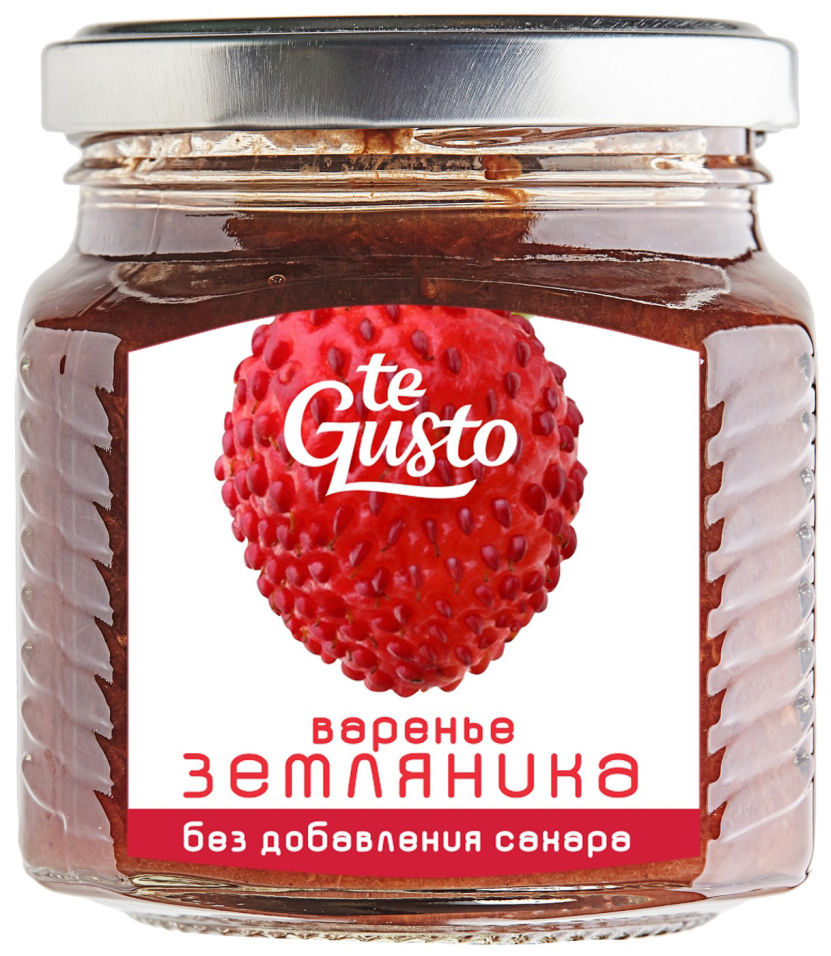 Варенье Te Gusto земляничное 300г