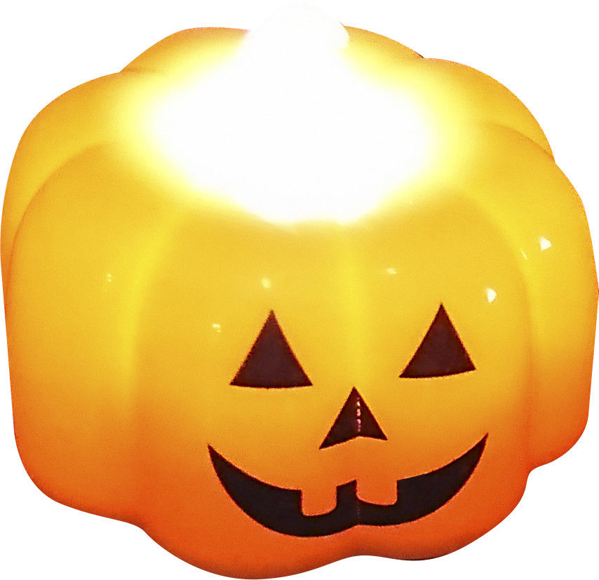 Свеча тыковка световая