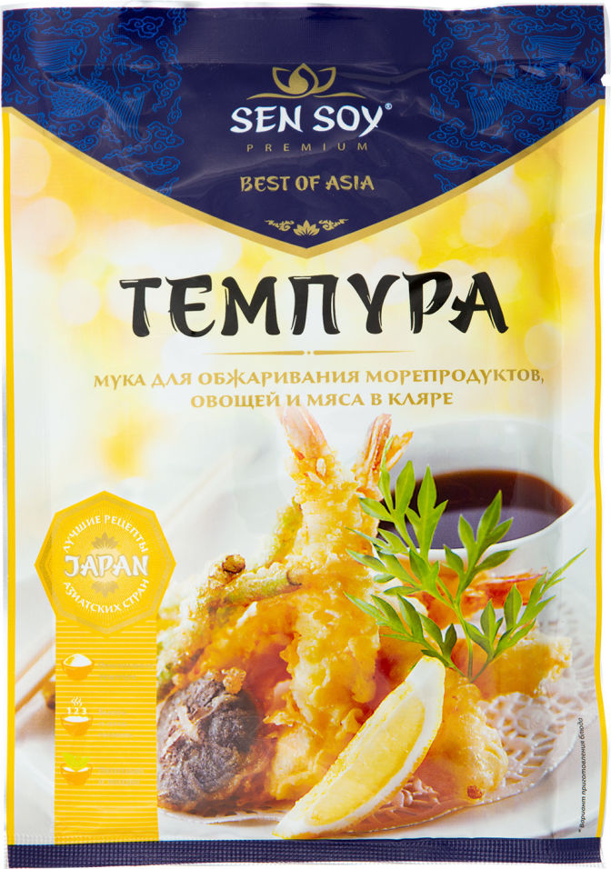 Японская панировочная мука Sen Soy Tempura 150г