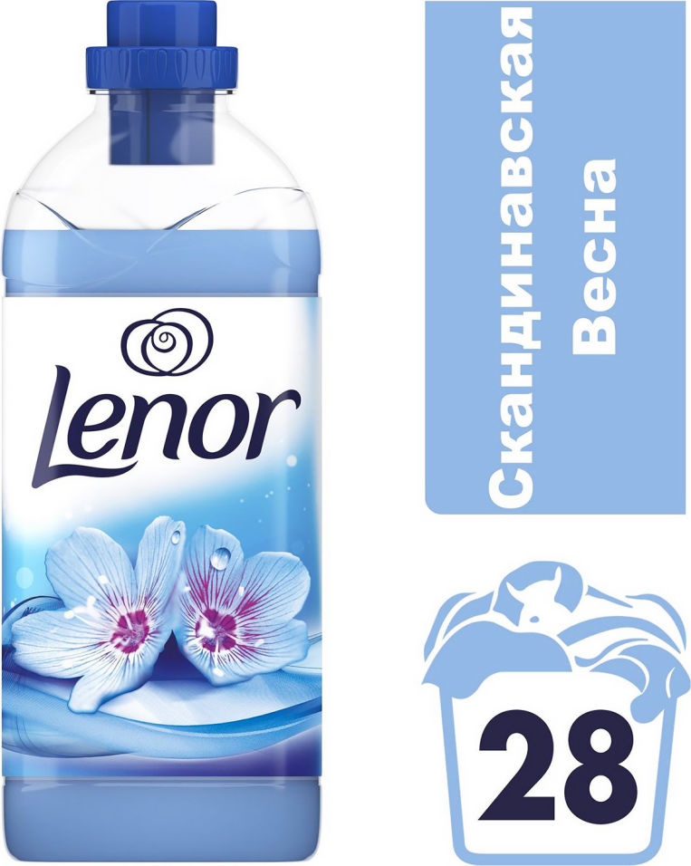Кондиционер для белья Lenor Скандинавская весна 28 стирок 1л