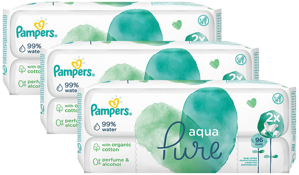 Салфетки штрих код. Aquapur салфетки