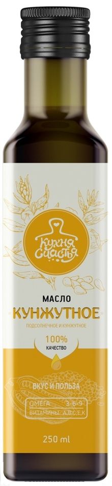 Масло кунжутное Кухня Счастья 250мл