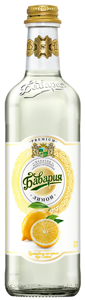 Лимонад Бавария Лимон 05л 95₽