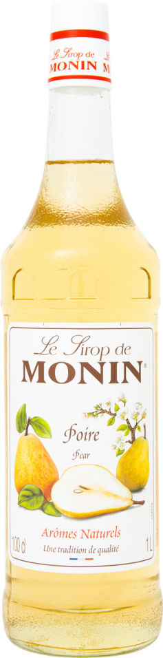 Сироп Monin Pear Syrup со вкусом и ароматом груши 1л 750₽