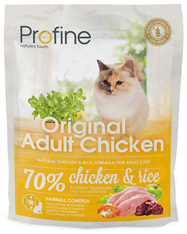 Сухой корм для кошек Profine Original Adult Курица 300г Сухой корм для кошек Profine Original Adult Курица 300г