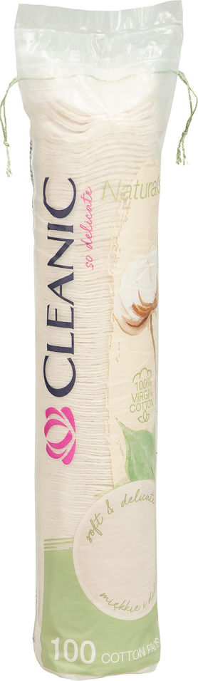 Ватные диски Cleanic Naturals 100шт