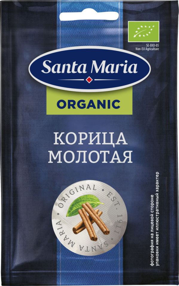 Корица Santa Maria Органик молотая 17г Корица Santa Maria Органик молотая 17г