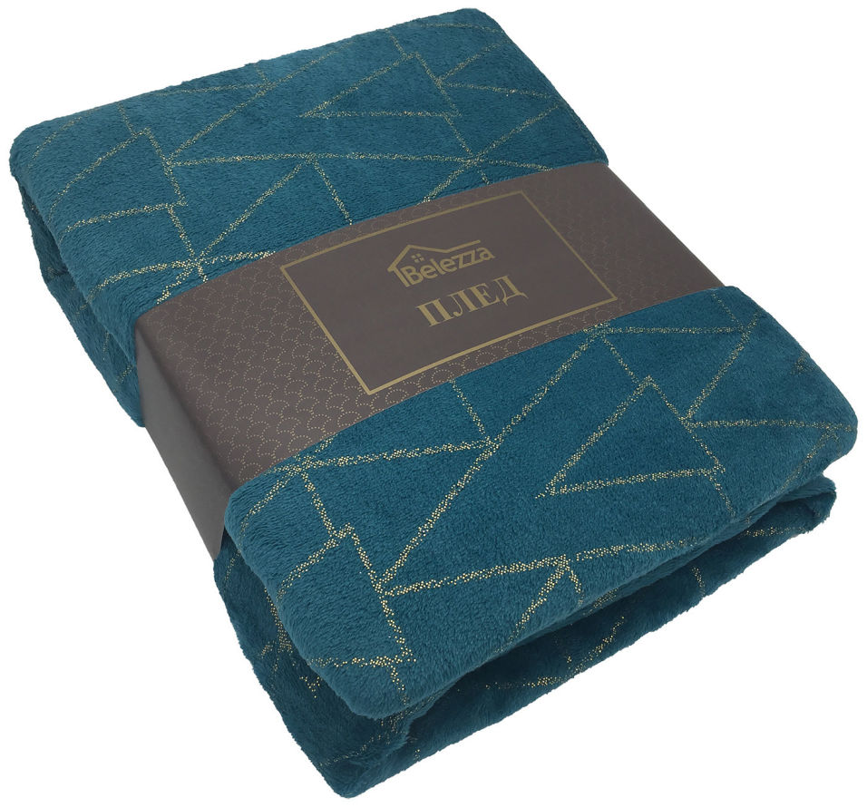 Плед Belezza Флоренция зелёный 180х200см