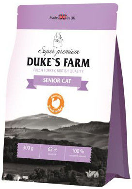 Сухой корм для кошек Dukes Farm Индейка 300г Сухой корм для кошек Dukes Farm Индейка 300г