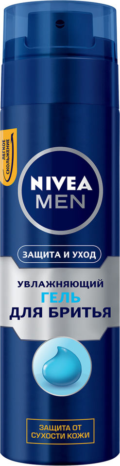 Гель для бритья Nivea Men Увлажняющий 200мл 427₽