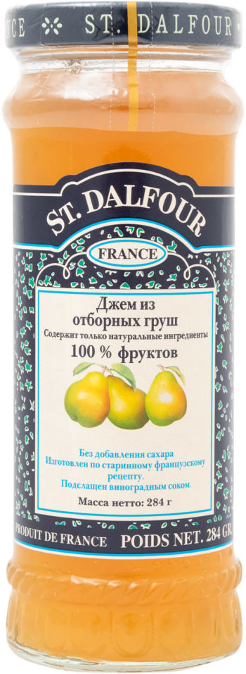 Джем St Dalfour Груша 284г 360₽