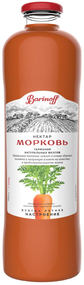 Нектар Barinoff Морковный 1л