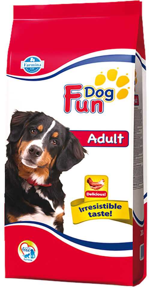 Корм для собак Farmina Fun Dog Adult Курица 20кг Корм для собак Farmina Fun Dog Adult Курица 20кг