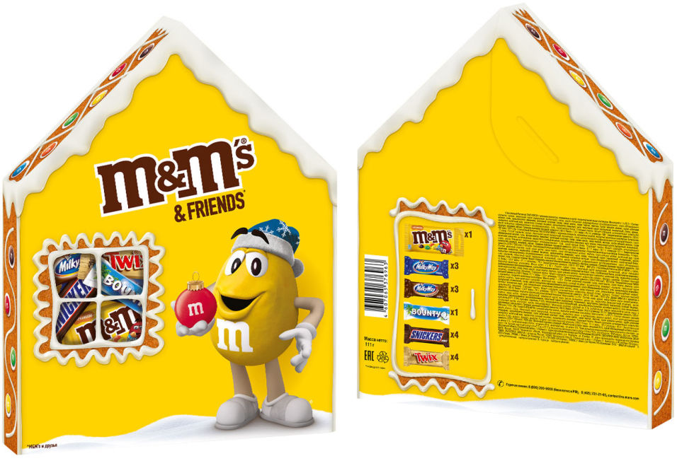 Подарочный набор M&M's Friends 236г
