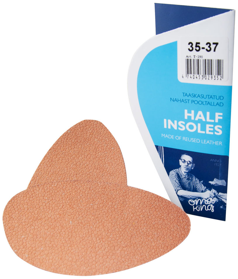 Полустелька для обуви OmaKing на подкладке из латекса р.35-37