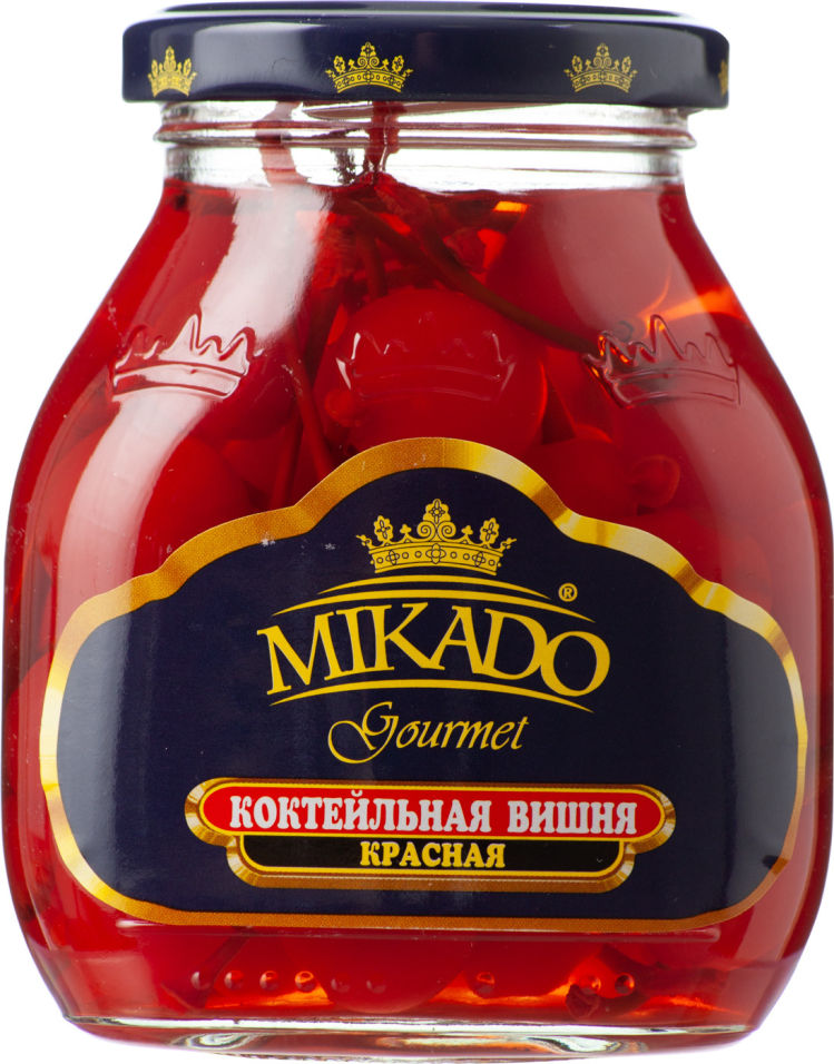 Вишня Mikado Коктейльная красная 314мл