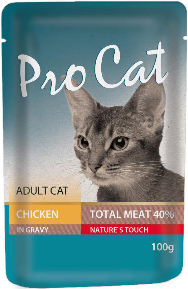 Корм для кошек Pro Cat Курица 100г