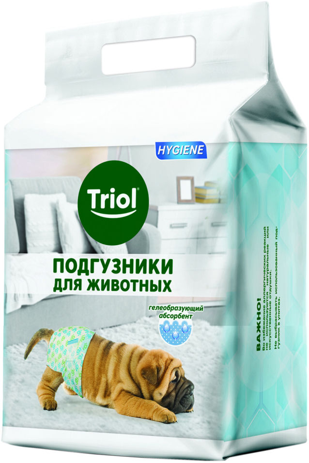 Отзывы о Подгузники для собак Triol размер M до 15кг 12шт Отзывы о Подгузники для собак Triol размер M до 15кг 12шт