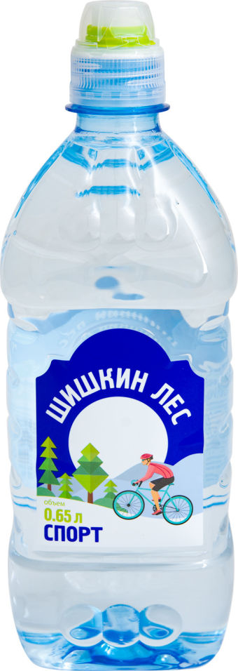 Вода Шишкин Лес Спорт питьевая негазированная 065л 50₽
