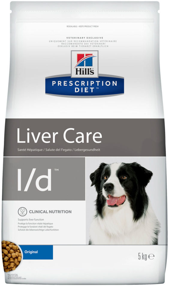 Сухой корм для собак Hills Prescription Diet l/d при заболеваниях печени 5кг Сухой корм для собак Hills Prescription Diet l/d при заболеваниях печени 5кг