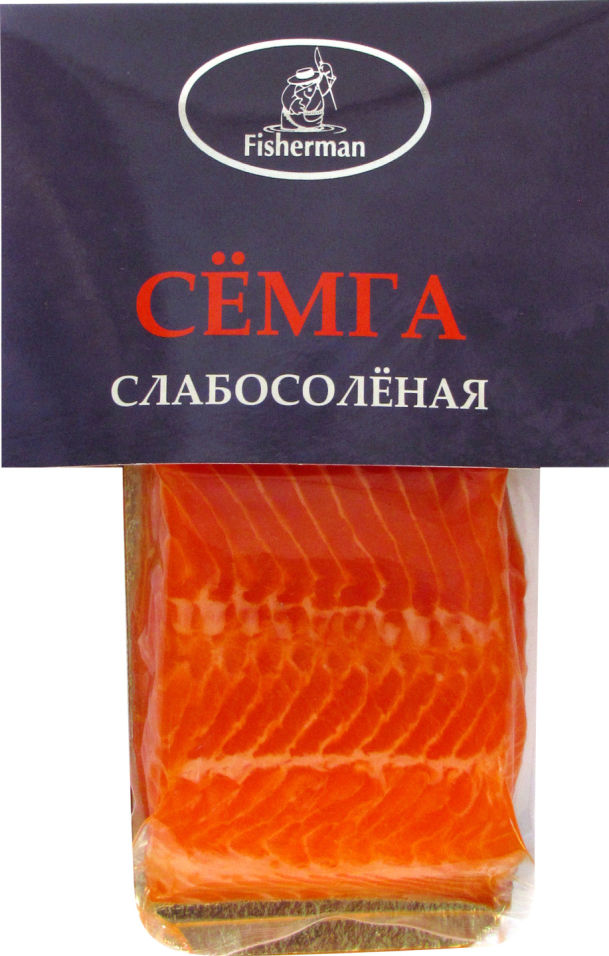 Семга Фишерман слабосоленая филе-кусок 300г