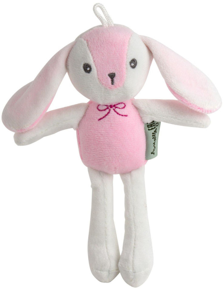 Мягкая игрушка Луняша Зайка светится в темноте 16см