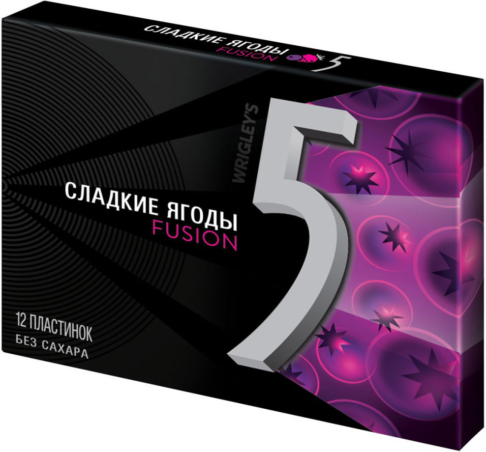 Жевательная резинка Five Ягодная волна 31.2г