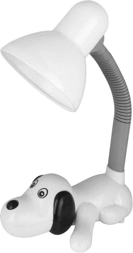 Светильник настольный Camelion KD-387 Собачка E27 230В 40Вт белый