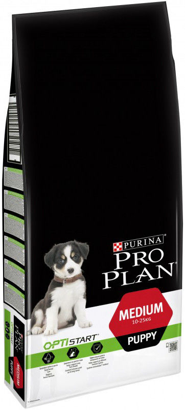 Сухой корм для щенков Pro Plan Optistart Medium Puppy с курицей 12кг Сухой корм для щенков Pro Plan Optistart Medium Puppy с курицей 12кг