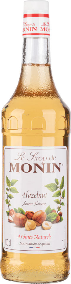 Сироп Monin Hazelnut Syrup со вкусом и ароматом лесного ореха 1л 832₽