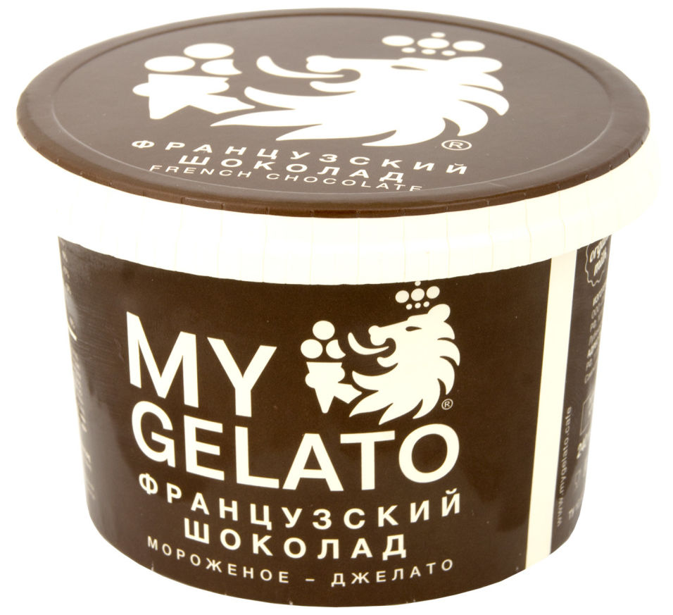 Мороженое  My Gelato Французский шоколад 190г