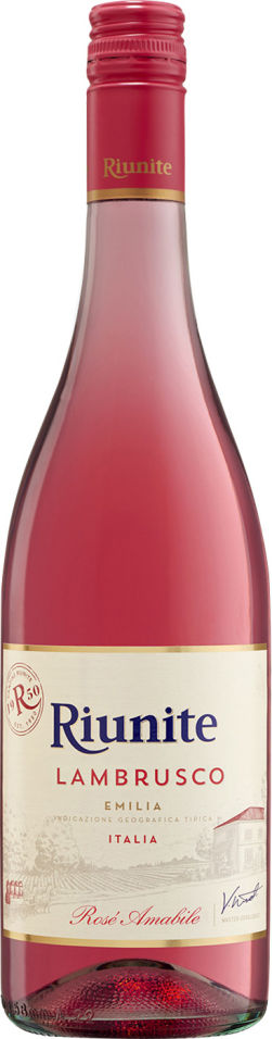 Отзывы о Вине Riunite Lambrusco Rosso розовом игристом полусладком 8% 0.75л Отзывы о Вине Riunite Lambrusco Rosso розовом игристом полусладком 8% 0.75л